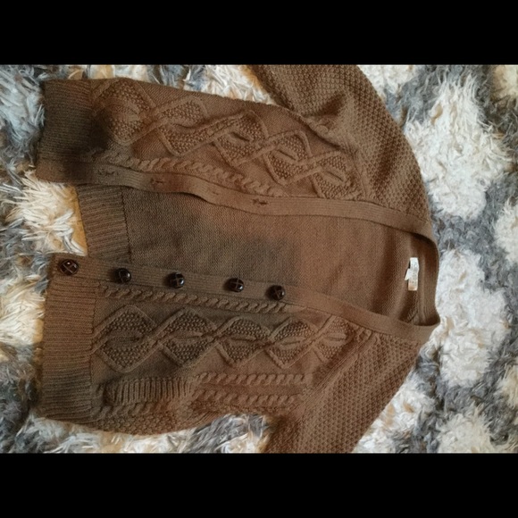 Vintage Brown Cardigan - Picture 4 of 4